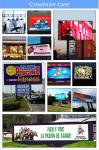 Full Color Rental Led Stage Curtain Screen Display Magnet Front Service Cabinet