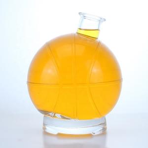 Wholesale 350ml 500ml Popular Shaped Transparent Liquor Glass Bottle for Whisky Rum Gin Brandy from china suppliers