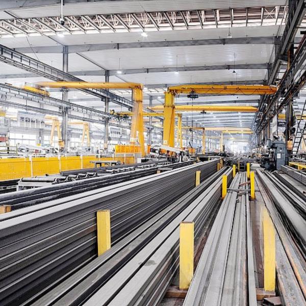 Q235 Thermal Insulation Steel Construction Warehouse High Load Bearing Steel Frames