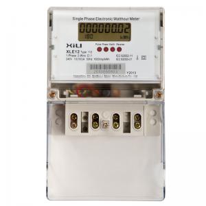 Wholesale Anti Tampering Single Phase Energy Meter / digital KWH meters 50Hz or 60Hz from china suppliers