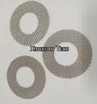 50mmx25mm SUS Stainless Steel Wire Mesh Ring Filter Screen Disc For Blow Dryer