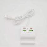 20W USB Charger Kits 4 Port PD QC3.0 Universal Travel Adapter