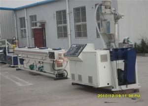 Wholesale 16-63Mm Water Supply Pvc Pipe Making Machine With CE Certificate , Siemens Motor from china suppliers