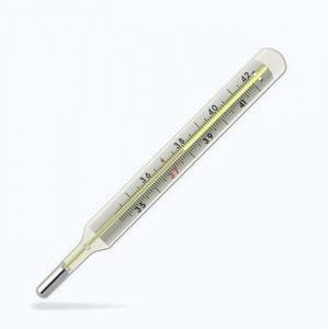 Wholesale Personal Safety Mercury Clinical Thermometer , Mercury Filled Thermometer from china suppliers