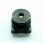 1/3" 1/3.2" 4.3mm F2.4 Megapixel M7x0.35 mount non-distortion lens, 4.3mm M7