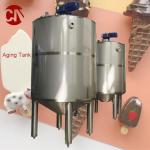 Fully Stainless Steel 304 500L Electric Heating Ice Cream Aging Tanks for