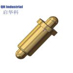 Custom Brass Female And Male Spring Contact Loaded Pogo Pin Connector Contact
