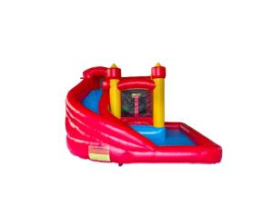 Wholesale EN14960 Fireproof Commercial Inflatable Combo Water Slides Blow Up Combo Bounce Houses from china suppliers