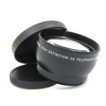High Resolution 2x Telephoto Camera Lens Japan Optics 0.149kg Single Gross