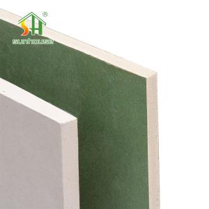 Wholesale High Quality Customized 3/8 Inch 1/2 Inch Drywall Plasterboard Mosisture Resistance Gypsum Board from china suppliers