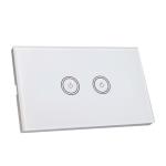 US 1 2 3 Gang Home Automation Light Switches 1800w 120*72*34 Mm 50Hz~60Hz