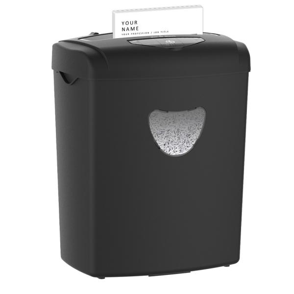 10 Sheets Commercial CD Credit card Paper Shredder Machine With Large Bin