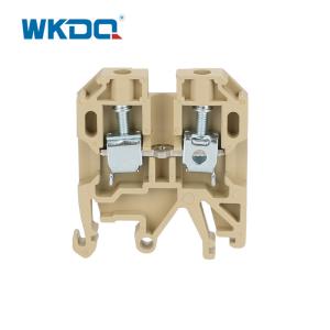 Wholesale JSAK 4EN Universal Power Cable Terminal Block , Screw Wire Connectors PA 66 Material from china suppliers