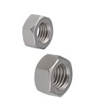 304 Stainless Steel Left Hand Thread Hex Nut M4-M20 DIN934 Grade 8.8