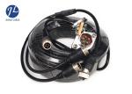 Waterproof 7 Pin Car Reverse Camera Cable With Nickle Plated Connector