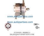 63305206 63305276 - MARELLI Alternator 12V 45A Alternadores