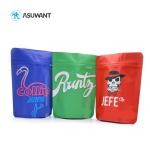 OEM Compostable Mylar Stand Up Pouches Stand Up Herb Packaging Bags With Zipper