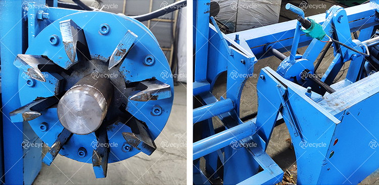 Easy Operation Waste Motor Stator Pulling Machine Copper Coil Pulling Machine