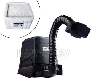 Wholesale Lightweight Benchtop fume extractor soldering Purification portable dust extraction units from china suppliers