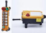 Double speed remote controller for cranes