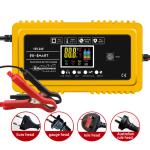 Short Circuit Protection 12v 24v 10a DC Lead Acid Battery Charger For E-car