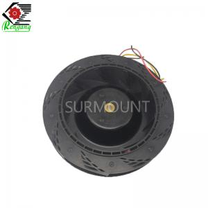 Wholesale 24V 150mm Centrifugal Extractor Fan Black Low Noise High Pressure from china suppliers