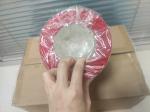 48mm Red Serrated Edge Stucco Tape Moisture-Resistant UV Exposure