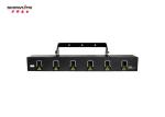 RGB Full Color 6 Eyes 2W Animation Scan Laser Light Array Laser Light For DJ