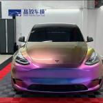 Best seller Super Glossy Stretch Car Wrap Vinyl Film Metallic Diamond deep space