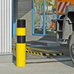 Black Bull Type XL Heavy Duty Bollard - 273 x 1200mm - Yellow and Black From