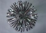 5" Luxury Fancy bows for New Year decoration , hand made PET Firework Bow