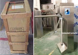 Wholesale Vertical Rfid Card Half Height Turnstiles For School , Bus Station And Gym from china suppliers