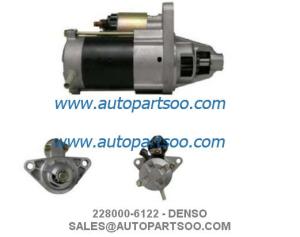Wholesale 228000-6121 228000-6122 - DENSO Starter Motor 12V 1.2KW 10T MOTORES DE ARRANQUE from china suppliers