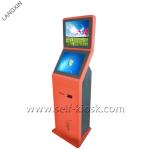 Windows OS 19 Inch Self Service Cash Payment Kiosk Cash Acceptor Dual Monitor