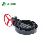 CPVC UPVC Pph Wafer Flanged Butterfly Valve for Chemical and Industrial