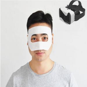 China Universal  vr virtual face mask face cloth  wholesale soft VR BOX protective eye mask with ear rope on sale