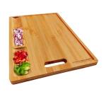Large Bamboo Cutting Board for Sustainable Chopping Performance and Efficiency