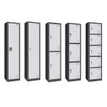KD Structure Office Four Doors H1850mm Metal Locker Cabinets