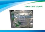Optical Patch Cord Passive Components SC / APC Fiber Optic Patch Cable