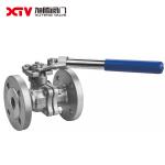Food Usage Wcb Spring Return Flange/Thread Deadman Handle Ball Valve SQ41F/SQ11F