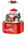 Christmas Tree Decoration Blocks Model Building Toys ABS Plastic Music Boxing