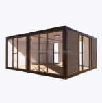 Modern 2 Bedroom Prefab Steel Expandable Container House for Mall Application
