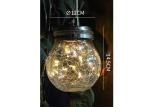 Waterproof Decorative Colorful Solar Crack Night Light , Garden Bottle Hanging