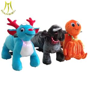 Wholesale Hansel Guangzhou factory coin operated animal kiddie ride with timer from china suppliers