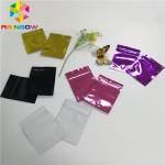Mylar Bag Stand Up Spout Pouch Transparent Front Foil Three Sides Heat Seal