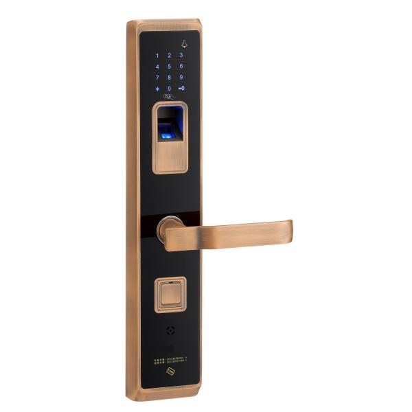 Intelligent Access Control Fingerprint Security Door Lock With Touch Panel