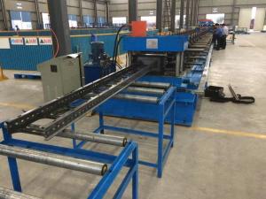 Wholesale Steel Channel Ladder Cable Tray Making Cold Roll Forming Machine 10 - 12 m / min from china suppliers