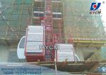 SC100/100 2*1000KG Twin Cage Construction Elevator Building Hoist Electric Mast