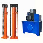 25 MPa Rated Pressure Chain Type Simple Hydraulic Jack for Tank Construction