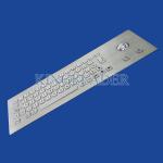 Vandal Proof Stainless Steel Industrial Computer Keyboard With 64 Keys
